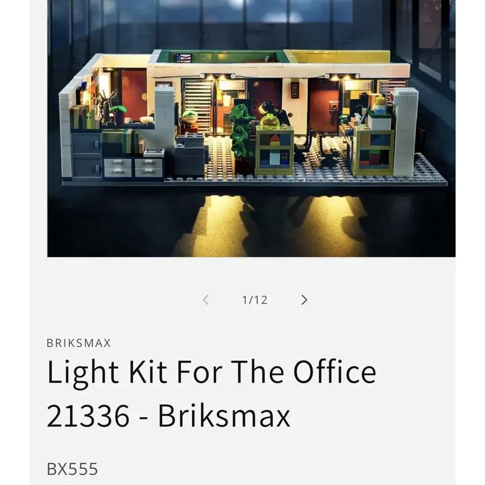 The Office Briksmax LES Lighting Kit BX555 NEW